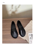 Damen feine Ballerinas mit elastischem Fesselband R&B