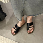 Damen Sandalen mit komfortablem Fußbett und modernem Riemendesign R&B