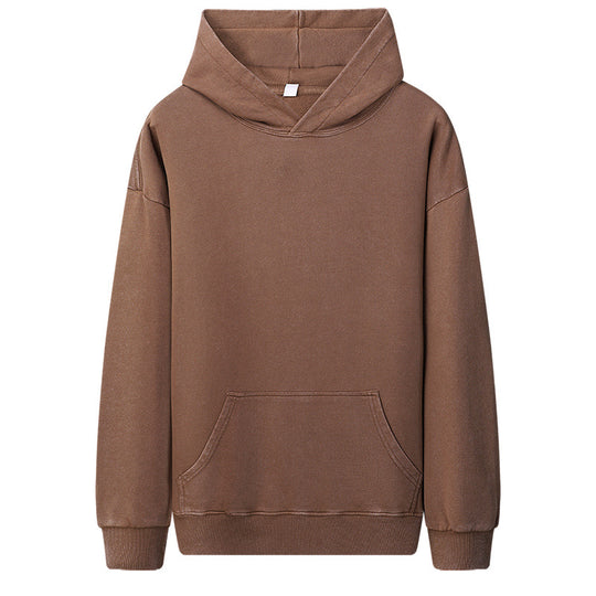 Damen lässiger Kapuzenpullover mit praktischen Kängurutaschen R&B