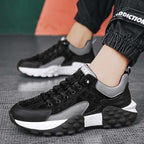 Damen Sportliche Sneakers mit stabiler Laufsohle und atmungsaktivem Obermaterial