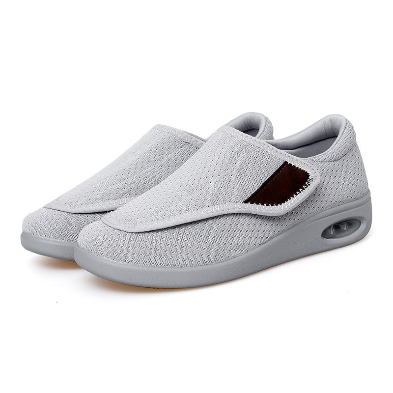 Damen Bequeme Slip-On Fitnessschuhe mit atmungsaktivem Mesh-Obermaterial R&B