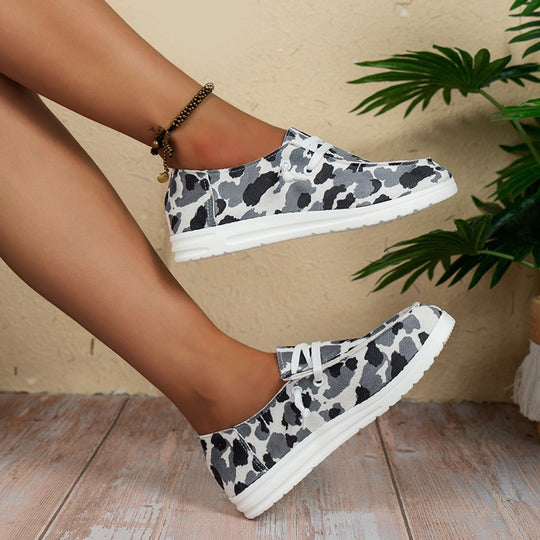 Damen bequeme und stylische Slip-On Sneakers R&B