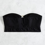 Damen Bandeau-Bikinioberteil mit raffiniertem Ringdetail R&B