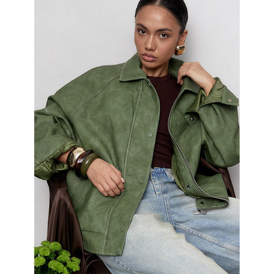 Damen oversized jacke R&B
