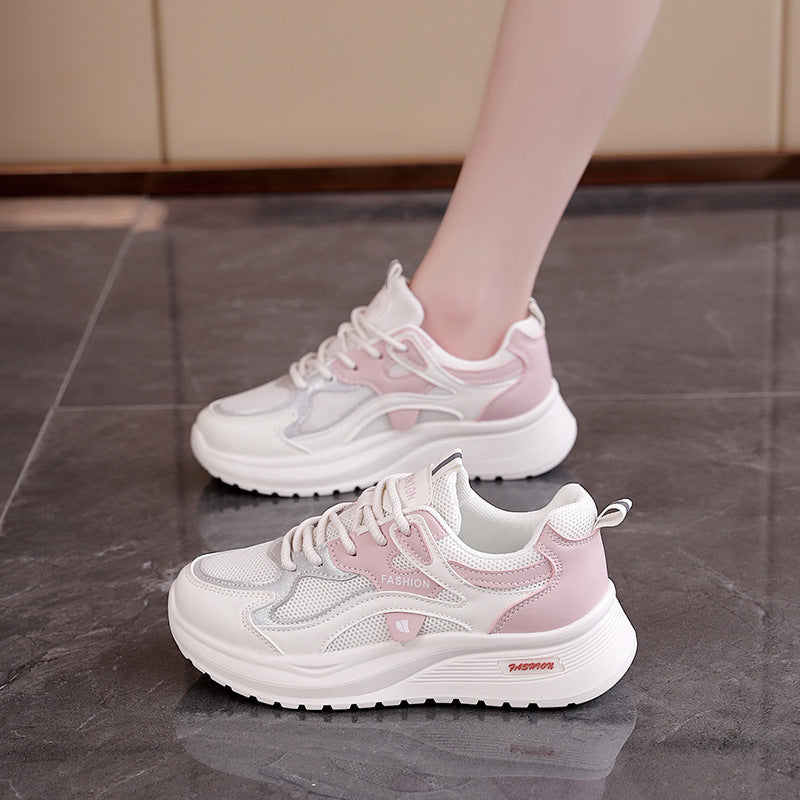 Damen Komfortable Freizeitsneaker mit atmungsaktiver Netzstruktur und rutschfester Sohle R&B