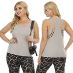 Damen Sportliche Leggings mit geometrischem Muster R&B