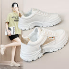 Damen Sneaker mit modischem Reißverschluss und gepolstertem Innenfutter R&B