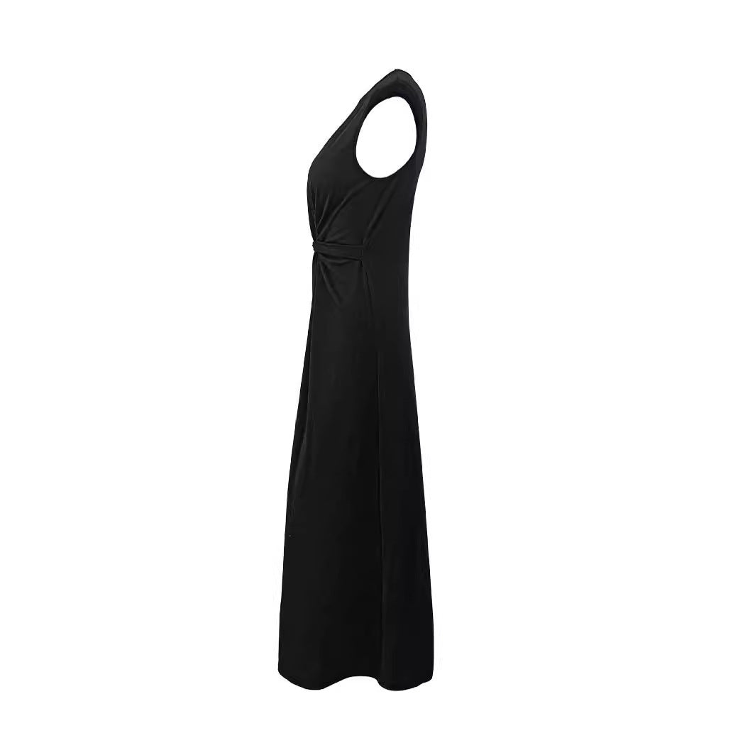 Damen Maxikleid mit elegantem Wickeldesign und schmeichelndem Schnitt R&B