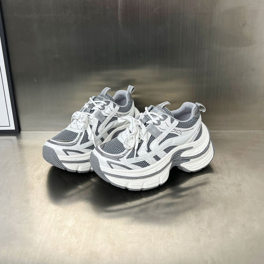 Damen Sportliche Sneakers mit vollständig atmungsaktiver Mesh-Oberfläche und innovativem Dämpfungssystem R&B
