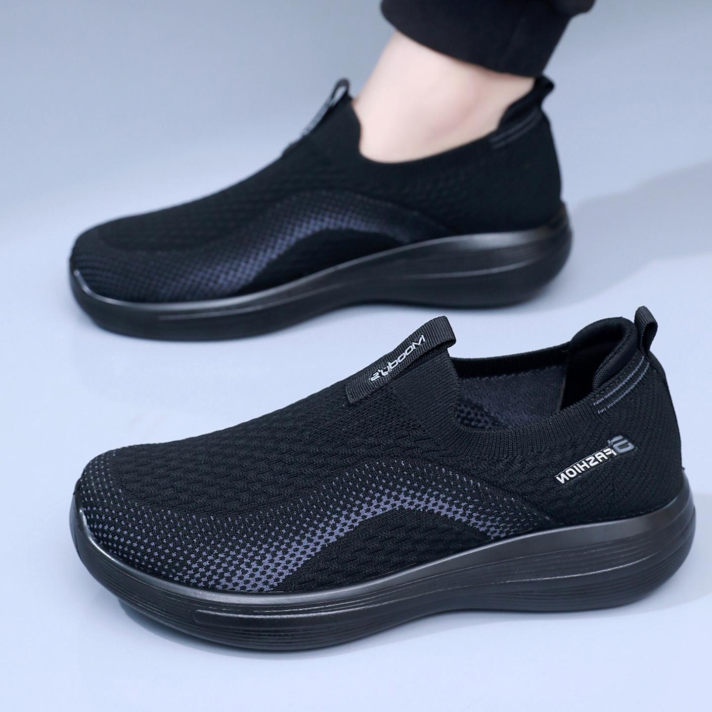 Damen Slip-On Laufschuhe mit atmungsaktiver Oberflächenstruktur R&B