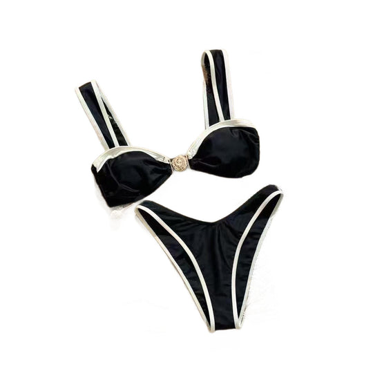 Damen Design-Bikini mit elegantem Verschluss R&B
