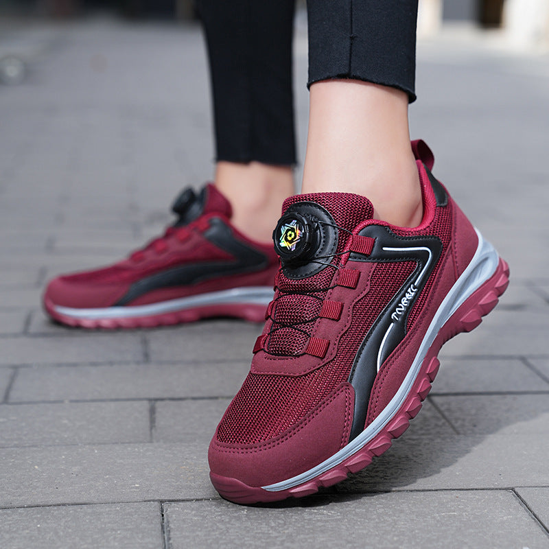 Damen Freizeit-Laufschuhe mit innovativem Schnellschnürsystem und dämpfender Technologie R&B
