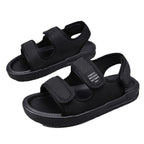 Damen sportliche und atmungsaktive Freizeitsandalen mit verstellbaren Riemen R&B