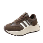 Damen Chunky Sneakers mit ergonomischer Dämpfung und rutschfester Laufsohle R&B