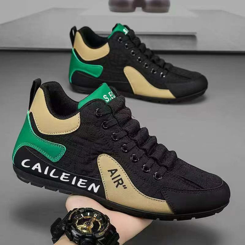Damen Sportliche High-Top Sneakers mit atmungsaktiver Konstruktion und rutschfester Sohle