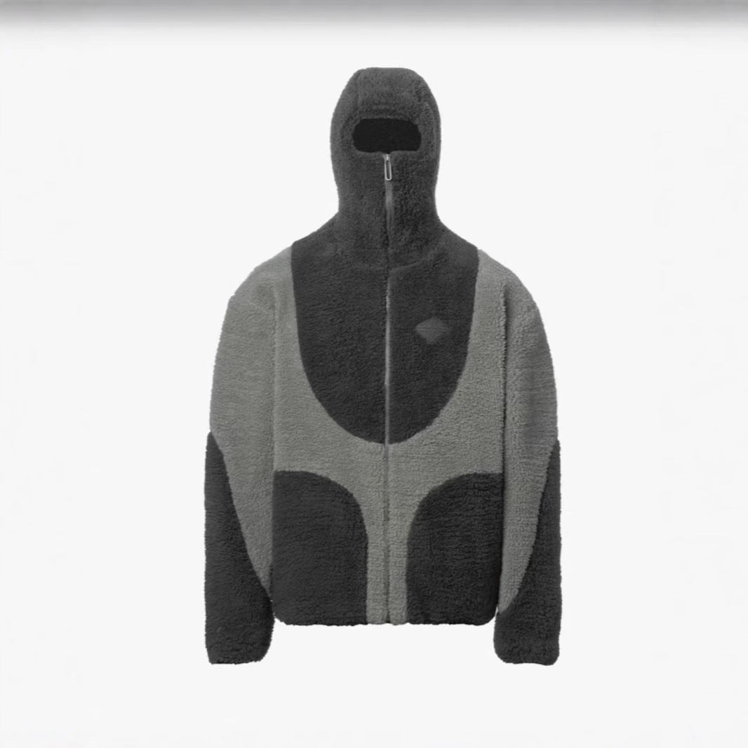 Damen Fleecejacke mit hohem Kragen und praktischen Reißverschlusstaschen R&B