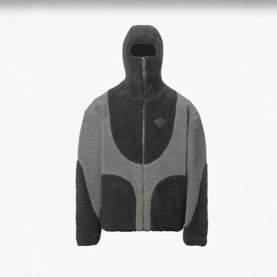 Damen Fleecejacke mit hohem Kragen und praktischen Reißverschlusstaschen R&B