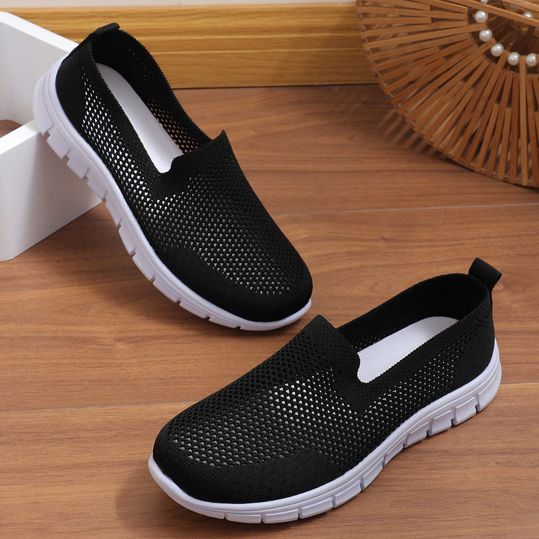 Damen Atmungsaktive Slip-On Sneakers mit flexiblem Design R&B