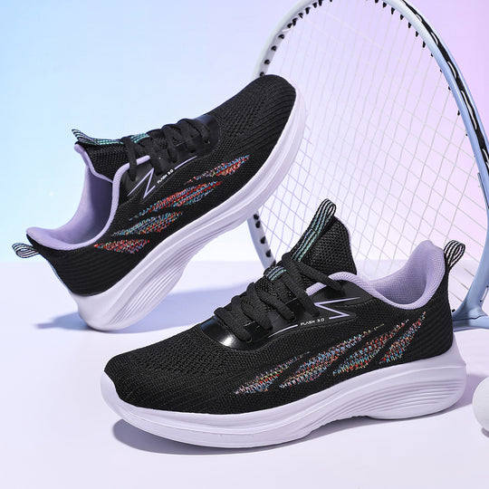 Damen Leichte Sport-Sneaker mit atmungsaktivem Mesh-Obermaterial R&B
