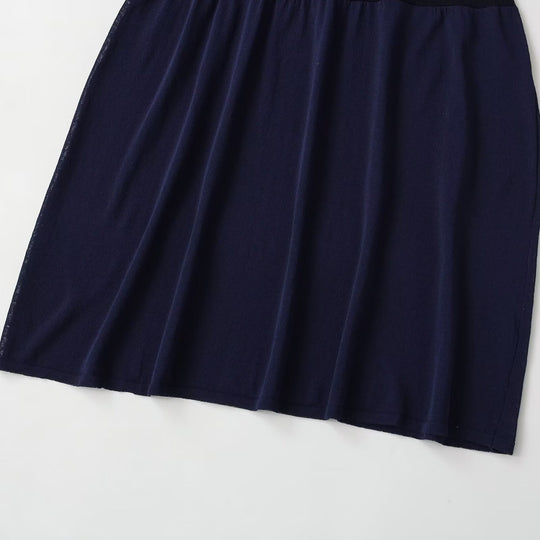 Damen Maxikleid mit schwingendem Schnitt und betontem Tailleneinsatz R&B