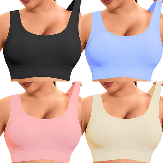 Damen Komfort-BH mit nahtlosem Design und stützendem Unterbrustband R&B