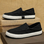 Damen bequeme Espadrilles mit elastischen Einsätzen und flexibler Sohle R&B
