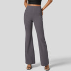 Damen Elegante und bequeme hoch geschnittene Hose