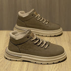 Damen modische Trekking-Sneaker mit hohem Kragen und griffiger Sohle R&B
