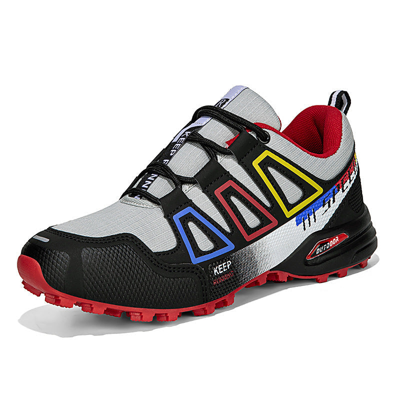 Damen Trailrunning-Schuhe mit rutschfester Sohle und atmungsaktivem Obermaterial
