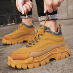 Damen Sportliche hohe Sneakers mit rutschfester Sohle und atmungsaktivem Obermaterial R&B