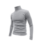 Herren eleganter Rollkragenpullover aus hochwertigem Baumwollmix R&B