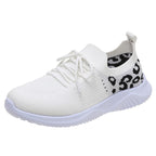 Damen Sportschuhe mit atmungsaktivem Strickdesign und rutschfester Sohle R&B