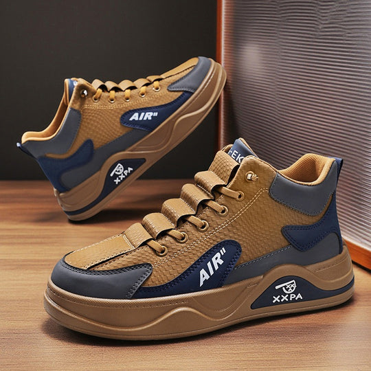 Herren Sportliche High-Top Sneakers mit rutschfester Sohle und atmungsaktivem Obermaterial R&B