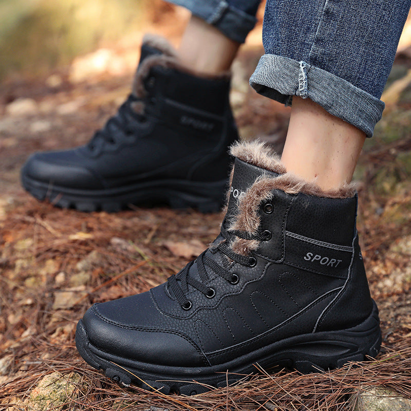 Damen Thermo-Winterstiefel mit isolierendem Innenfutter und rutschfester Sohle R&B