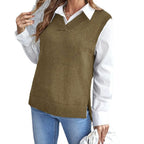 Damen elegante Strickweste R&B