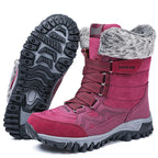 Damen Winterboots mit dicker isolierender Fütterung und rutschfester Sohle R&B