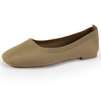 Damen Stylish und bequeme Ballerinas mit elastischem Obermaterial R&B