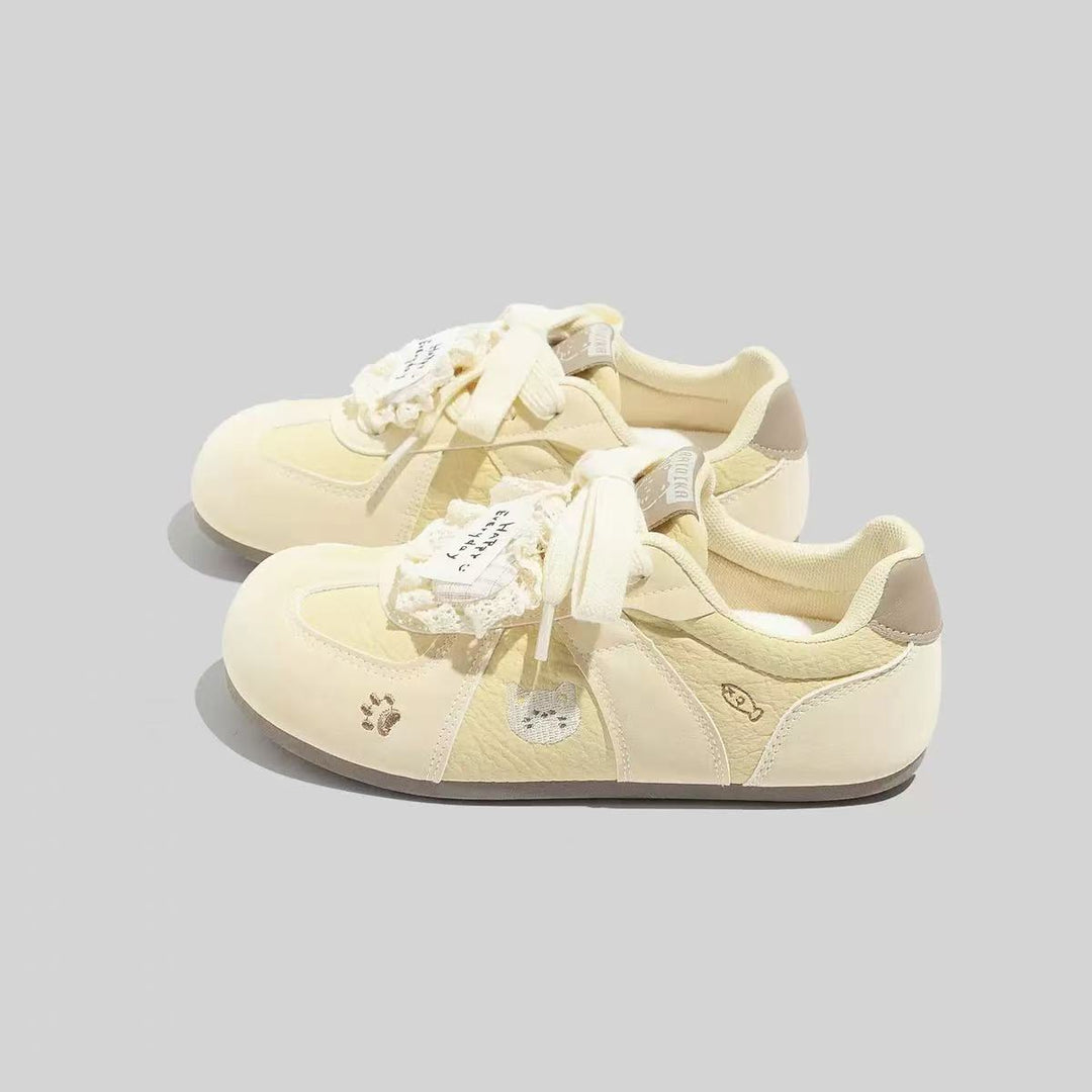 Damen Sneakers mit verspieltem Tierdesign und bequemer Sohle R&B