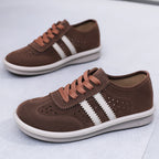 Damen Komfortable Sneaker aus Veloursleder mit atmungsaktiven Eigenschaften R&B