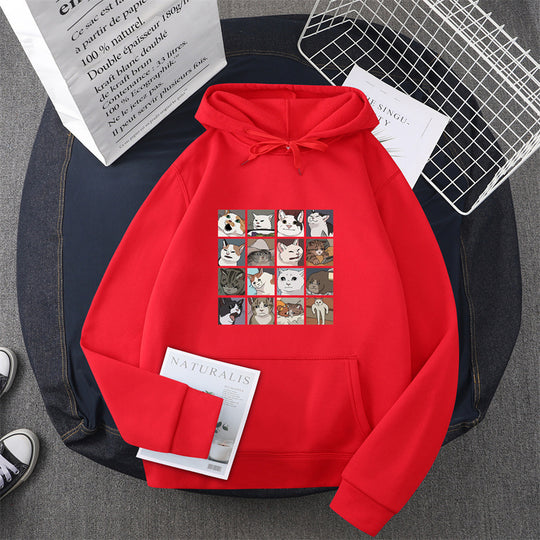 Damen Sweatshirt mit Tier-Motiv R&B