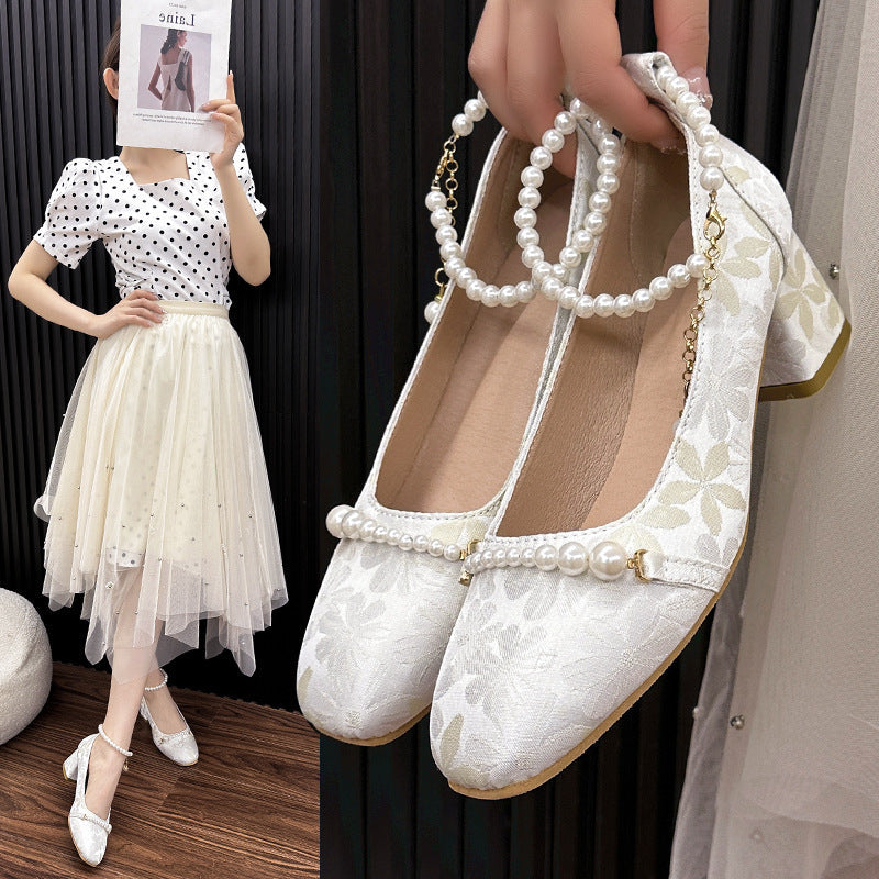Damen elegante und komfortable Absatzschuhe R&B