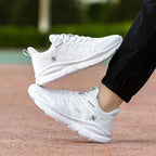 Damen Hochdämpfende Sport-Sneaker mit atmungsaktivem Mesh-Obermaterial R&B