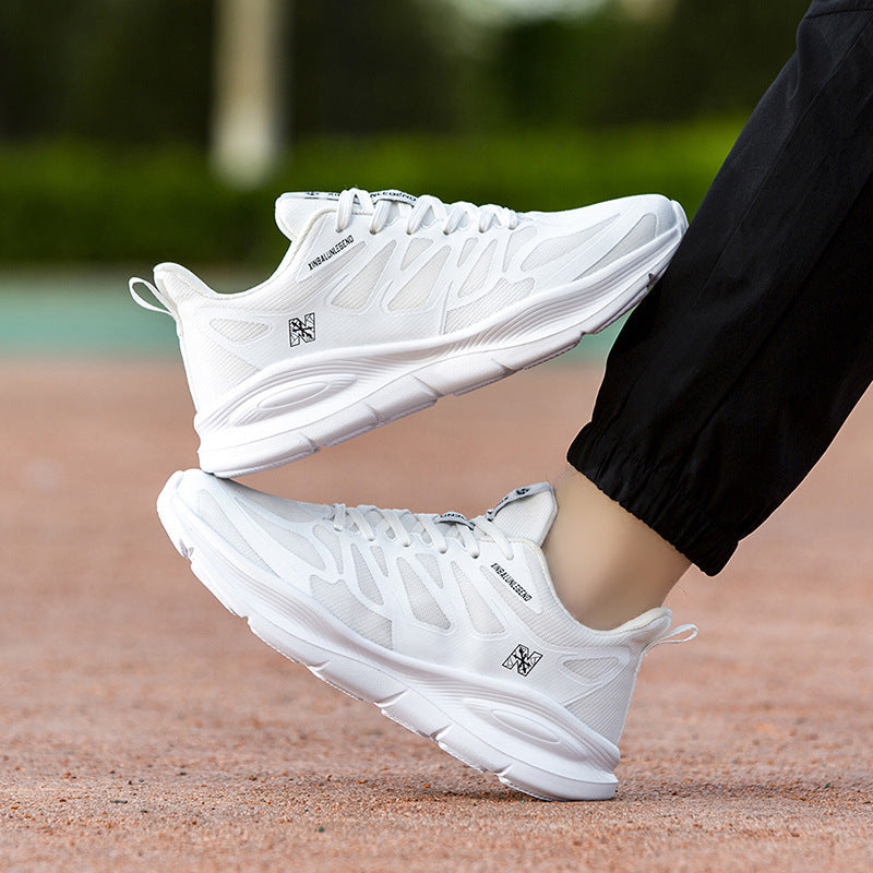 Damen Hochdämpfende Sport-Sneaker mit atmungsaktivem Mesh-Obermaterial R&B