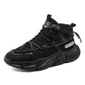 Damen Hohe Sneaker mit stoßdämpfender Sohle und atmungsaktiver Mesh-Oberfläche