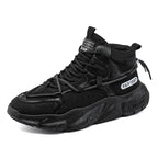 Damen Hohe Sneaker mit stoßdämpfender Sohle und atmungsaktiver Mesh-Oberfläche