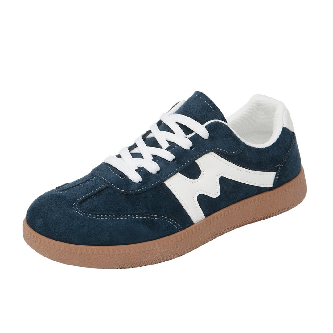Damen Sportliche Sneakers mit weichem Veloursoberteil und rutschfester Sohle R&B