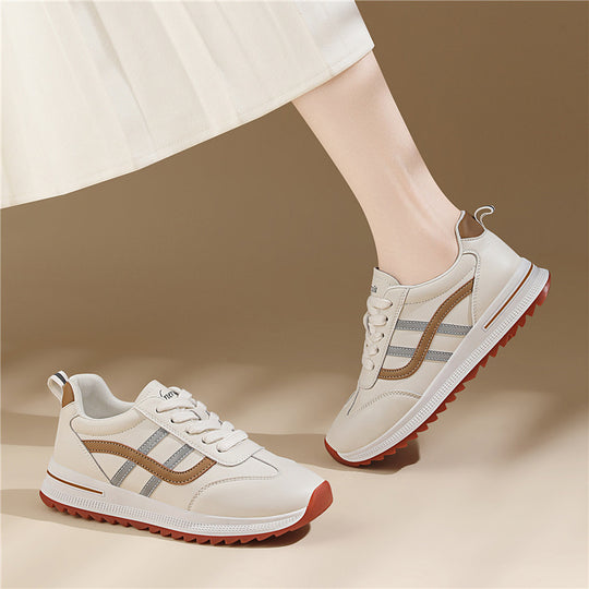 Damen Sportliche Sneakers mit rutschfester Laufsohle und gepolstertem Futter R&B