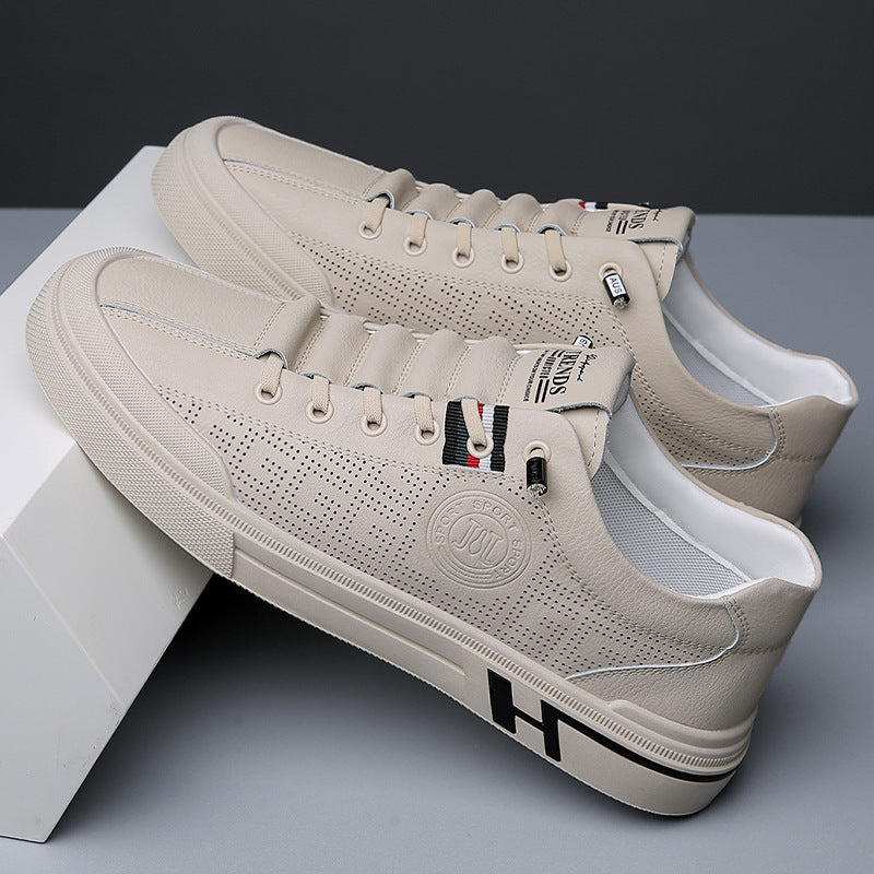 Damen Sportliche Sneaker mit perforiertem Obermaterial und modischem Design R&B