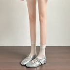 Damen elegante Mokassins mit modischen Schnallen-Details R&B
