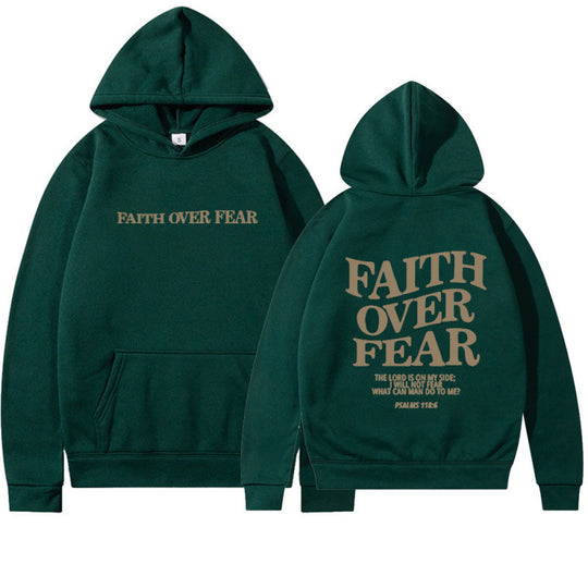 Damen Kapuzenpullover mit inspirierendem Schriftzug und hochwertiger Baumwolle R&B